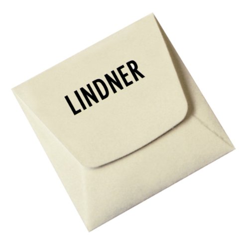 Lindner 8472 Münz-Taschen aus säurefreiem weißem Papier -1000 St.