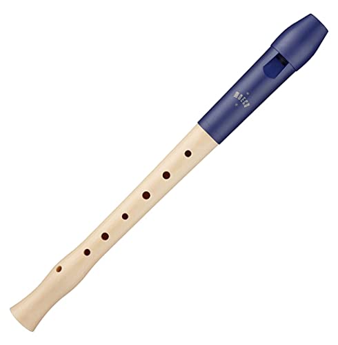 Moeck 1024 Flauto 1 plus Sopran - Barock - Einfachloch, blau