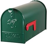 Vamundo Original US Mailbox - Made in USA - Elite - Stahl - grün - Gr. T2
