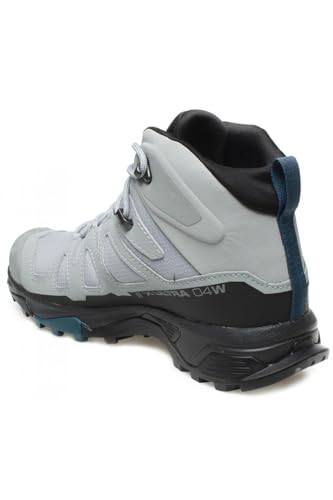SALOMON Damen Shoes X Ultra 4 Mid GTX W Wanderstiefel, Schwarz/Blau (Quarry Black Legion Blue), 38 EU