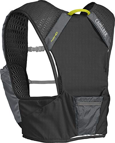 CAMELBAK Unisex - Erwachsene Nano Vest 34oz Graphite/Sulphur Spring S, schwarz, S