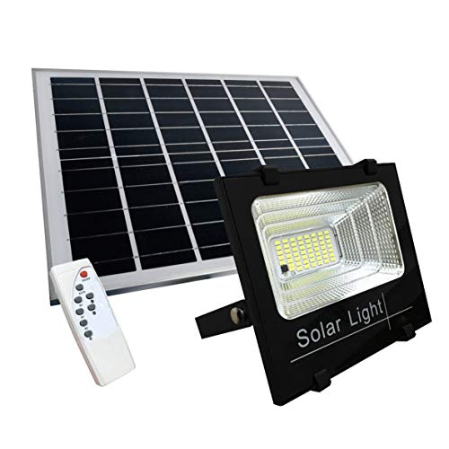 Saldi FAR50WSOLAR-N LED-Scheinwerfer SMD weiß mit Solarpanel, Sensor und Fernbedienung, 50 W