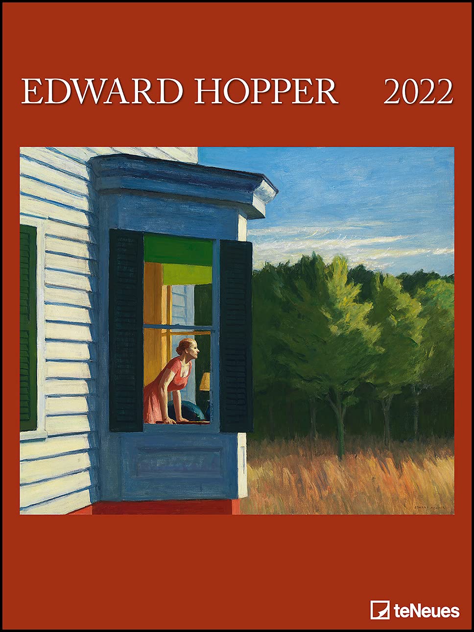 Edward Hopper 2022 - Kunst-Kalender - Poster-Kalender - 48x64