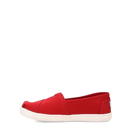 TOMS YOUTH ALPARGATA Red Canvas UK1.0