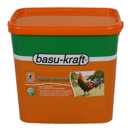 BASU Natur-Mineral 14 kg - Mineralfutter für Geflügel - bedarfsdeckende Mineralstoffversorgung ohne Vitamine