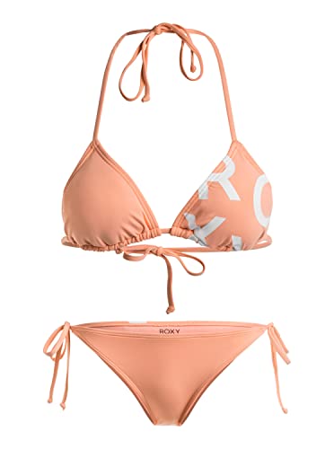 Roxy Triangle-Bikini-Set Beach Classics TIE Side Frauen Beige XL