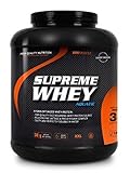 SRS Muscle - Supreme Whey XXL, 1.900 g, Vanille-Rhabarber | Hydro-optimized Whey Protein | mit Enzym Laktase und Pro-B Vitaminen | aspartamfrei | deutsche Premiumqualität
