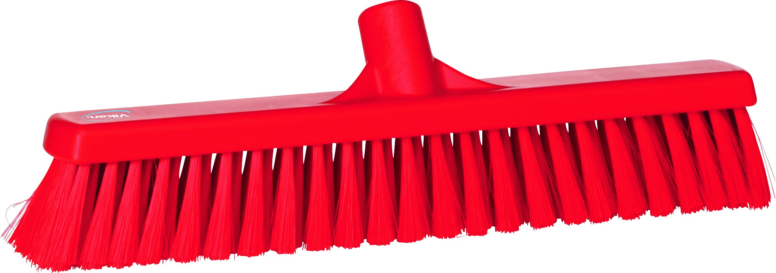 Vikan 31794 Fine Sweep Floor Broom Head, Polypropylene Block, 16-1/2" Polyester Bristle, Red