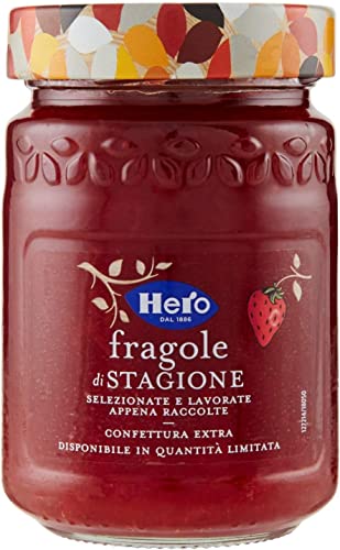 6x Hero Saisonale Erdbeeren Marmelade Konfitüre Brotaufstriche Italien 350g