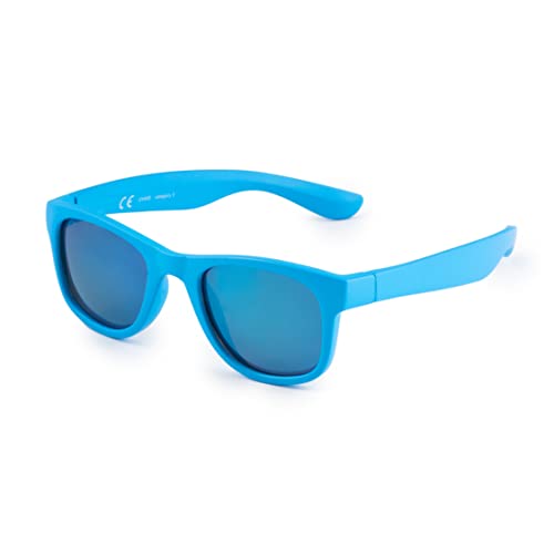 Kiddus Sonnenbrille aus Recycelten Fischernetzen. Für Mädchen und Jungen ab 10 Jahren. UV400 100% Schutz vor UVA-Strahlen. Helfen Sie mit, Meeresabfälle zu Reduzieren