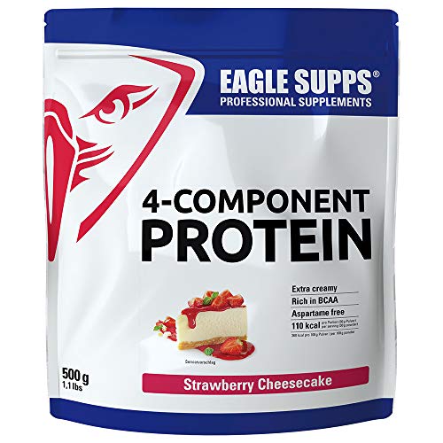 Eagle Supps 4-Komponenten Protein 500g Strawberry Cheesecake