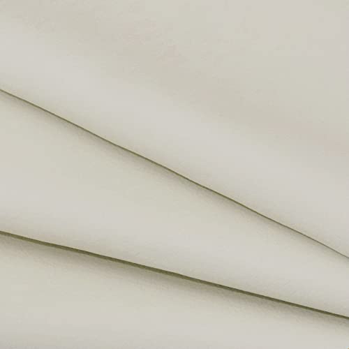 1 Stück groß, 100 x 137 cm, selbstklebend, PU-Leder-Stoff, Patch, Sofa-Reparaturflicken, zum Aufkleben, aus PU-Leder, cremefarben / Weiß
