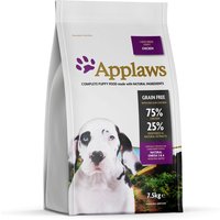 Applaws Hund Trockenfutter, große Welpen, Huhn, 1er Pack (1 x 7,5 kg)