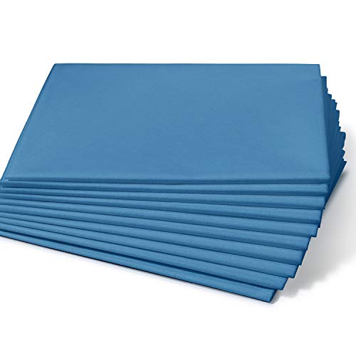 Dr. Güstel Waschfaserlaken ® CLASSIC blau 80x210cm 25 Stück OEKO-TEX®-zertifizierte Vlieslaken Auflagen für Behandlungsliegen 200x waschbar