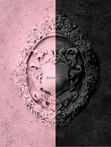 YG Blackpink - Kill This Love [Pink + Black Ver] Set (2. Mini-Album), 2 CDs, 2 Fotobücher, 2 Liedbücher, 8 Fotokarten, 2 Polaroid-Fotokarten, 2 Poster-Packungen, 1 gefaltetes Poster und doppelseitiges Extra Fotokartenset
