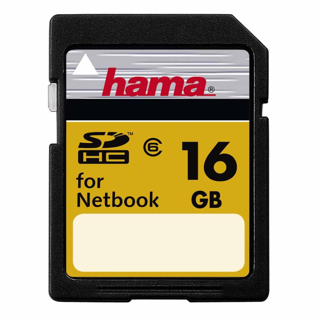 Hama HighSpeed Pro SD HC 16GB Speicherkarte Class 6 für Netbook