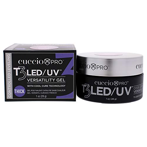 Cuccio Pro - T3 LED/UV Gel - Controlled Leveling - Opaque Nude Pink - 1 oz / 28 g