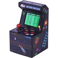 Mad Monkey 2000013 Retro Arcade Spielekonsole, Schwarz