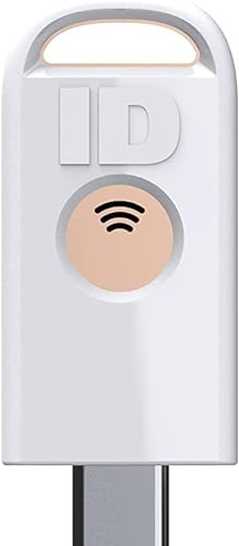 Identiv uTrust FIDO2 NFC Security Key USB-C Token zur Anmeldung (FIDO, FIDO2, U2F, PIV, TOTP, HOTP, WebAuth) - 905602