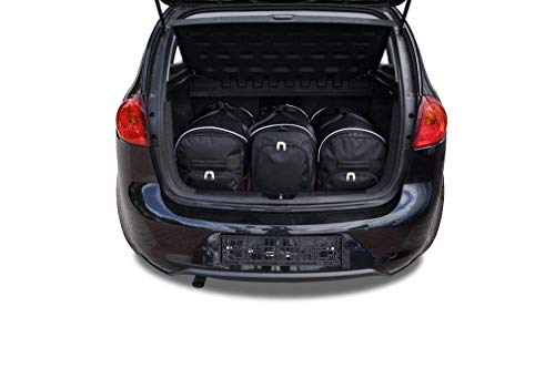 KJUST Dedizierte Kofferraumtaschen 3 stk kompatibel mit SEAT ALTEA I 2004 - 2015
