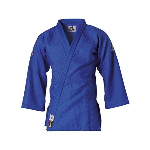 DanRho Judogi Ultimate 750 IJF Approved mit Label blau Judoanzug Gi