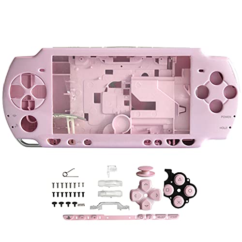 OSTENT Vollständige Gehäuse Muschelfaceplate Fallteilersatz für Sony PSP 2000 Farbe Rosa