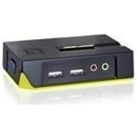 LevelOne ViewCon KVM-0221 - KVM-/Audio-Switch - USB - 2 Anschlüsse - 1 lokaler Benutzer (590221)