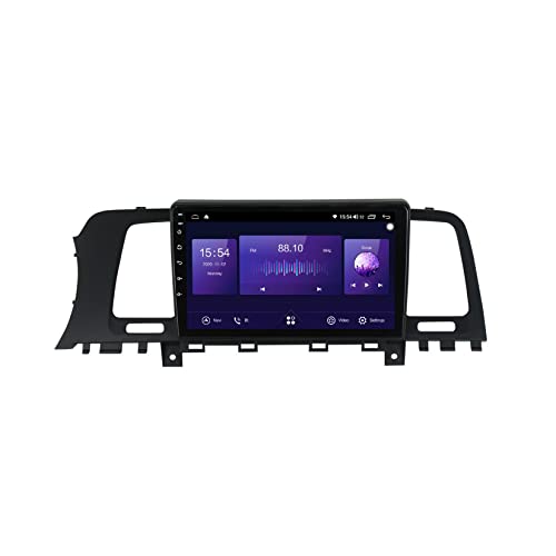 Radio-Navigation für Murano Z51 2008–2016, Plug-and-Play-Autoradio, Bluetooth-FM-Radio, integriertes Bluetooth 4.0 und WLAN-Hotspot, GPS-Navigation/CarPlay mit Rückfahrkamera (Farbe