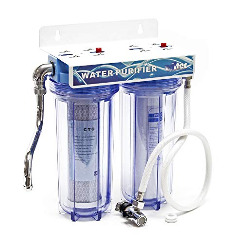 Naturewater NW-PR102 Doppelfilter 3/4 Zoll 26mm Wasserfilter Wasserfiltersystem
