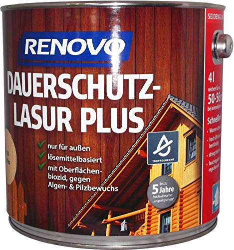 Dauerschutzlasur Palisander 2,5 Liter Lasur Holzschutz (11,58 Euro/Liter)