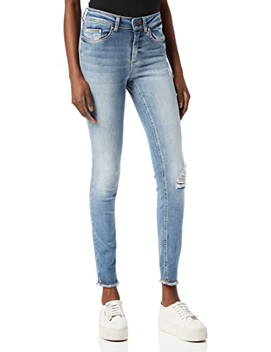 ONLY Damen Skinny Jeans, Blau (Light Blue Denim), XS /L34