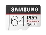 Samsung PRO Endurance 64 GB microSDXC UHS-I U3 100 MB/s Video Monitoring Memory Card with Adapter (MB-MJ64GA)