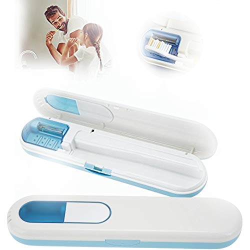 Sterilisator Für Zahnbürste, Automatisches Mit Badezimmerzubehör Zahnbürsten Und Zubehör Für Stern Schraubendreher Sterilisation (Blau)