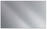 ARTLAND Spritzschutz Küche aus Alu für Herd Spüle 90x55 cm (BxH) Uni Farbe Silber Alu gebürstet H7BO