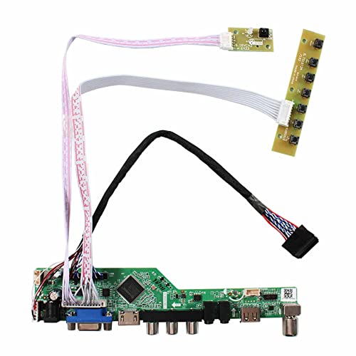 VSDISPLAY HDMI VGA USB LVDS Controller Board 40Pin für 17,3" 1600x900 LP173WD1 B173RW01 LTN173KT01-A01 N173FGE-L21 N17306-L02 LCD-Bildschirm