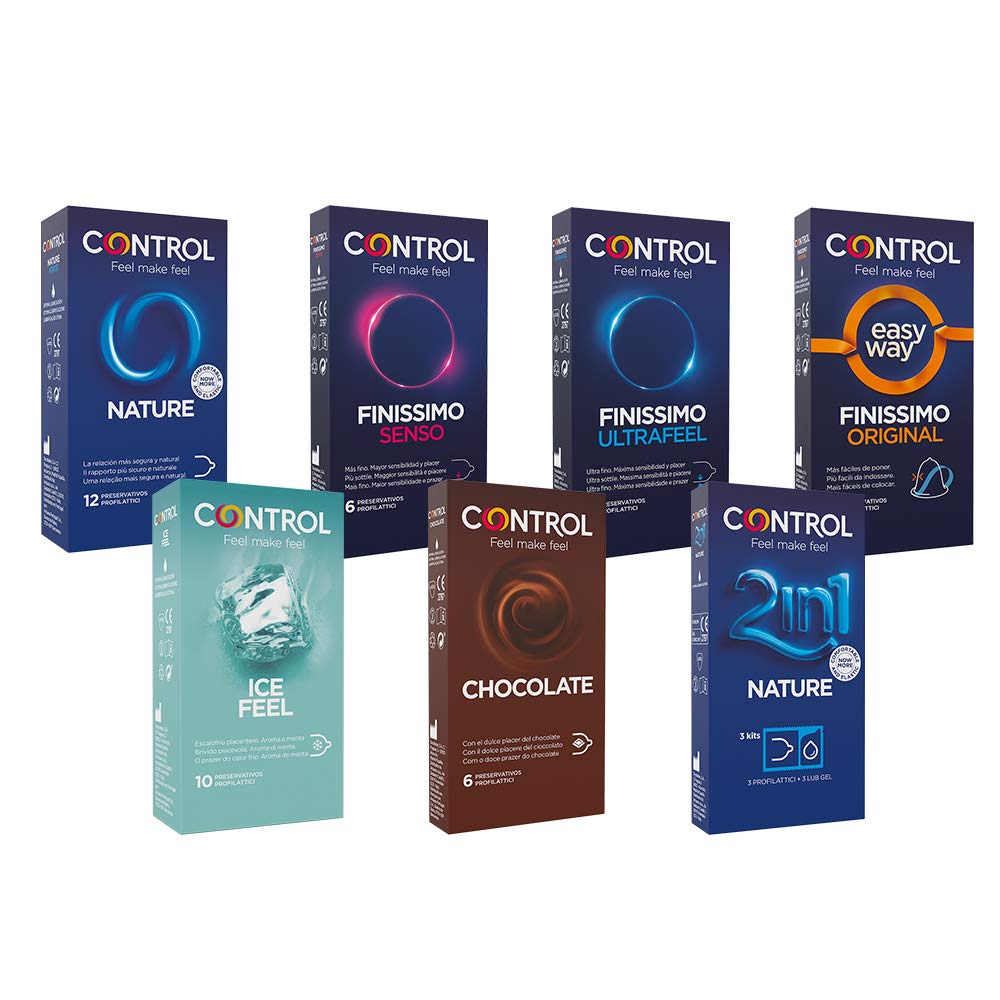 Control Explosion Mix verschiedene Kondom-Schatulle - 49 prophylaktische