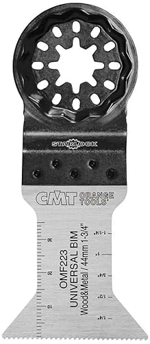 CMT omf223-x5 5 Klingen für Holz und Metall 44 mm. Lange Lebensdauer, Sockel 022, grau/schwarz