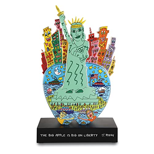 Figur James Rizzi Big Apple on Liberty - Pop Art