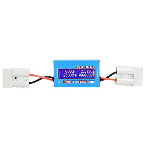 Wattmeter 0-100A 0-60V DC Leistungsanalysator Hochpräzises Watt Volt Ampere-Energiemessgerät-Analysatorwerkzeug