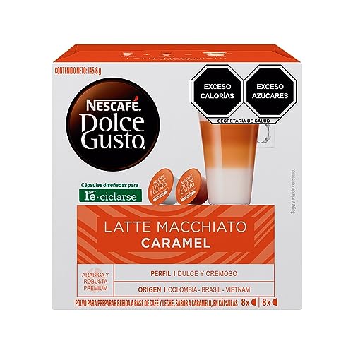 Nescafé Dolce Gusto Latte Macchiato Caramel 3er Pack (3x16 Kapseln)