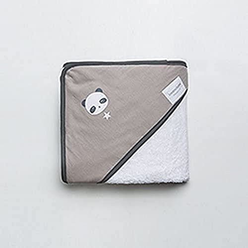 Bonjour Baby - Kapuzenbadetuch, XL, 100 x 100 cm, Farbe Grey Arge