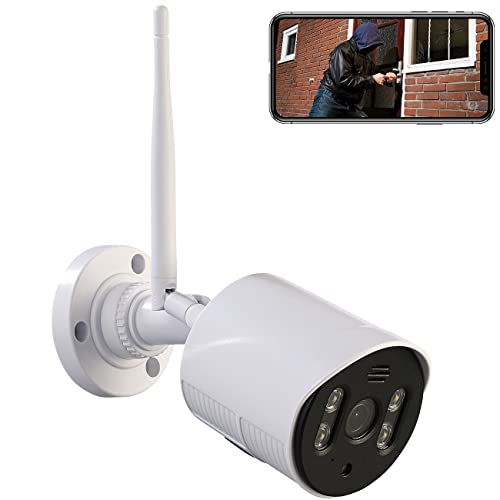 7links WLAN Outdoor Kamera: WLAN-IP-Kamera mit Full HD, Dual-Nachtsicht, Sirene, App, LAN, IP65 (WLAN �berwachungskamera au�en)