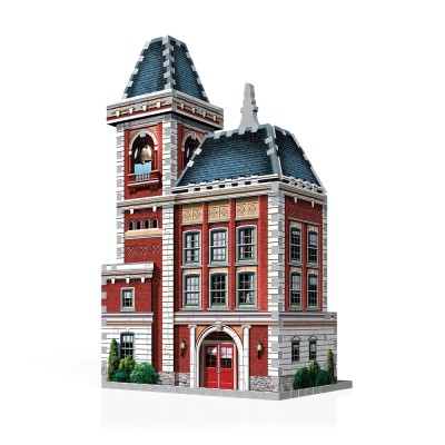 Wrebbit 3D 3D Puzzle - Urbania Collection - Feuerwehrhaus 285 Teile Puzzle Wrebbit-3D-0505 3