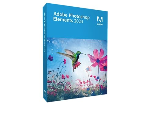 Adobe Photoshop Elements 2024 - Box-Pack - 1 Benutzer - DVD - Win, Mac - Englisch