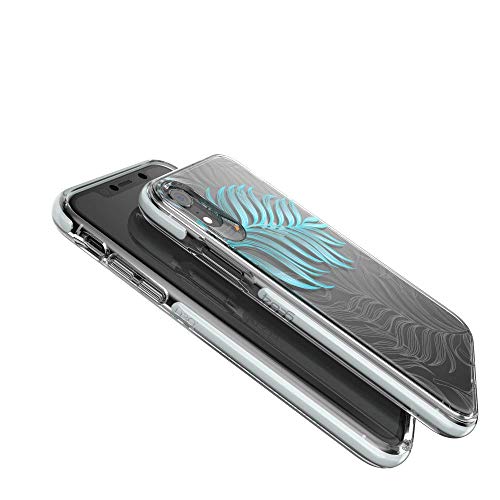 Gear4 Victoria Schutzhülle mit verbessertem Stoßschutz [D3O-geschützt], schlankes, stilvolles Design für iPhone XR – Jungle, Mehrfarbig