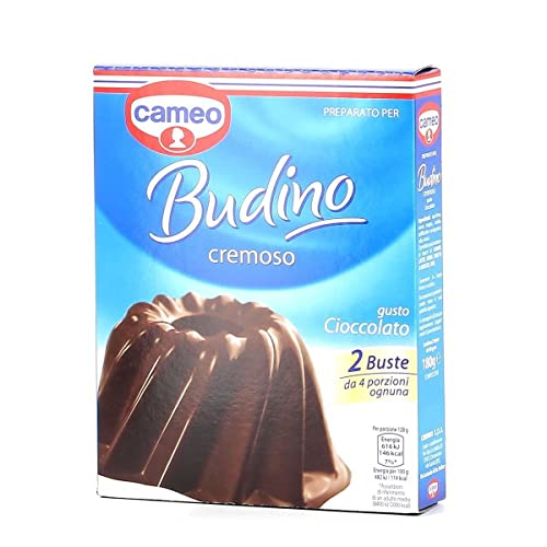 6x Cameo Budino cremig Pudding schokolade istant chocolate 180g 2 Beutel