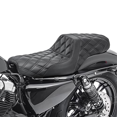 Doppel Sitzbank/Sitz für Harley Sportster Forty-Eight 48 10-20 Craftride SP4B