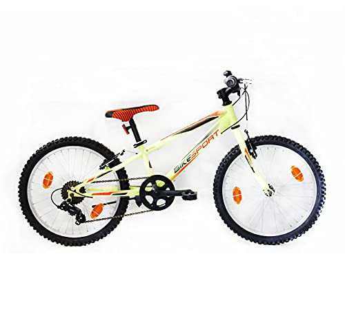 Bikesport Rocky 20 Zoll Mountainbike Gang Mädchen - Fahrrad, Jungen- Fahrrad, geeignet ab 110-135 cm