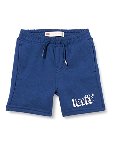 Levi's Kids Baby-Jungen Lvb Graphic Jogger Shorts, Estate Blue, 36 Monate
