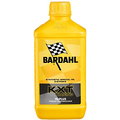 Bardahl 221039 - KXT Racing Öl für Zweitaktmotoren, erhöht die Motorleistung und ist bei niedriger Dosierung anwendbar, 1 Liter